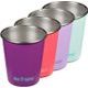 KLEAN KANTEEN Kid Cup 10oz - 4 Pack - Butterflies 295 ml