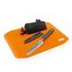 GSI OUTDOORS ROLLUP CUTTING BOARD KNIFE SET