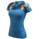 SENSOR MERINO IMPRESS dámské triko kr.rukáv modrá/universe