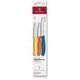 VICTORINOX Swiss Classic, paring knife set, 3pcs, straight/wavy, yellow/orange/blue, box