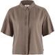 FJÄLLRÄVEN Övik Hemp Camp Shirt SS W Suede Brown