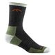 DARN TOUGH HIKER MICRO CREW MIDWEIGHT WITH CUSHION, lime