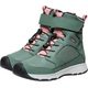 KEEN SKUA WINTER WP YOUTH, dark forest/rose elegance