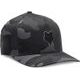 FOX Fox Head Flexfit Hat, Black Camo