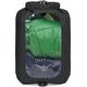 OSPREY DRY SACK 12 W/WINDOW, black