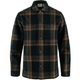 FJÄLLRÄVEN Singi Flannel Overshirt M Dark Navy-Wood Brown