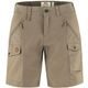 FJÄLLRÄVEN Nikka Shorts Curved W Suede Brown