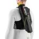 LEKI Trail Running Quiver Vest LXL, black-white-bright red