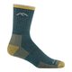 DARN TOUGH HIKER MICRO CREW MIDWEIGHT WITH CUSHION, spruce