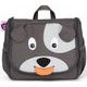 AFFENZAHN Kids Toiletry Bag Dog David - grey