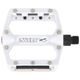 CONTEC Pedals 2white FR/DH Alu white