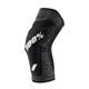 100% RIDECAMP Knee Guards, Heather Grey/Black