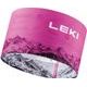 LEKI XC Headband, neonpink-white