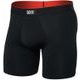 SAXX MULTI-SPORT MESH BOXER BRIEF FLY black