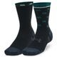 UNDER ARMOUR Perf Cotton Nov 2pk Mid, Black / Black / Castlerock