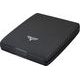 TRU VIRTU Money & Cards BELUGA - leather Diagonal Carbon Black