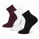MAMMUT Everyday Quarter Socks 3 Pack white-vin-black