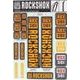 ROCK SHOX DECAL KIT 35MM NE02 ORANGE