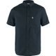 FJÄLLRÄVEN Övik Travel Shirt SS M Dark Navy