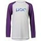 POC Y's Essential MTB LS Jersey Hydrogen White/Sapphire Purple