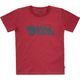 FJÄLLRÄVEN Kids Fjällräven Logo T-shirt Pomegranate Red