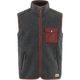 FJÄLLRÄVEN Vardag Pile Fleece Vest M Dark Grey-Maroon
