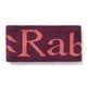 RAB Rab Knitted Logo Headband mulberry/hibiscus