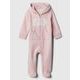GAP 330704-01 Baby overal s logem Růžová