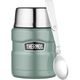 THERMOS Food thermos with folding spoon and cup 470 ml Duck Egg