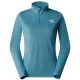 THE NORTH FACE W FLEX 1/4 ZIP GRAPHIC 1, ALGAE BLUE