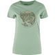 FJÄLLRÄVEN Arctic Fox Print T-shirt W Misty Green