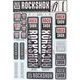 ROCK SHOX DECAL KIT 30/32/RS1 WHITE