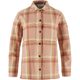 FJÄLLRÄVEN Singi Flannel Overshirt W Chalk Rose-Dusty Rose