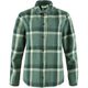 FJÄLLRÄVEN Singi Flannel Overshirt W Patina Green-Deep Patina
