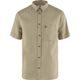 FJÄLLRÄVEN Övik Travel Shirt SS M Sand Stone