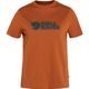 FJÄLLRÄVEN Fjällräven Logo Tee W Terracotta Brown