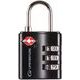 LIFEVENTURE TSA Combi Lock black