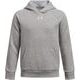 UNDER ARMOUR UA Rival Fleece Hoodie šedá