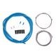 CONTEC Brakecab. Set Neostop+ Steel Fr+Rear Compl blue