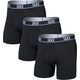 SAXX ESSENTIAL PERFORM MESH BOXER BRF FLY 3PK black