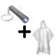DÁREK LED svítilna TAIPEI + Poncho pláštěnka
