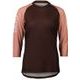 POC W's MTB Pure 3/4 Jersey Axinite Brown/Rock Salt