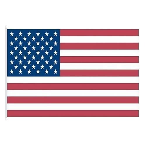 Státní vlajka USA, 100 x 150, s karabinami
