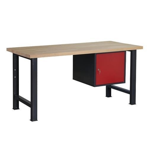Dílenský stůl Weld 1P, 84 x 170 x 80 cm, antracit