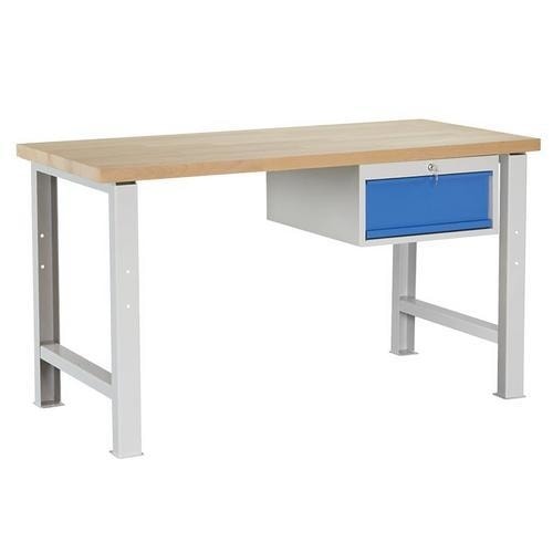 Dílenský stůl Weld 1Z, 84 x 150 x 68,5 cm, šedý