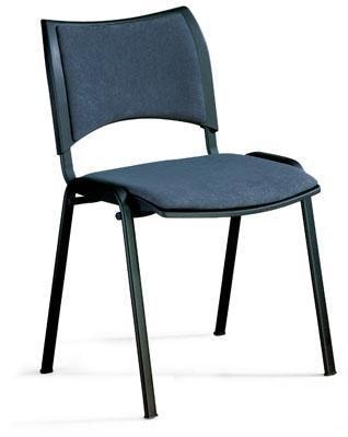 Konferenční židle Smart Black, šedá