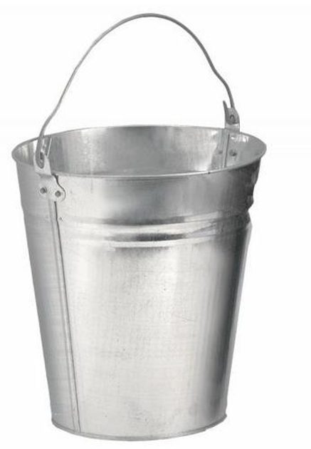 Ebal.cz - obalový materiál - Kovový kbelík, 15 l - Úklidové vozíky a  příslušenství - Hygiena a úklid