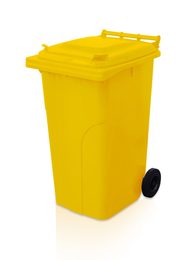 Plastová popelnice MGB 240 l, žlutá