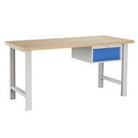 Dílenský stůl Weld 1Z, 84 x 170 x 80 cm, šedý