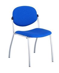 Konferenční židle Mandy Silver, modrá